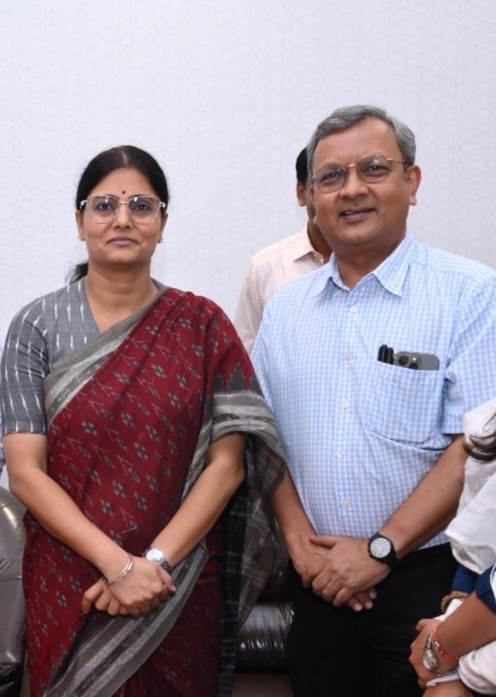 With Union Minister Anupriya Patel
